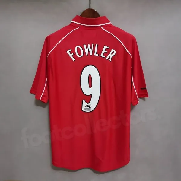 Maillot Liverpool Domicile 2001-2002 Fowler