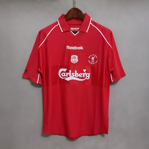 MAILLOT RETRO VINTAGE LIVERPOOL HOME FOWLER 2001-02
