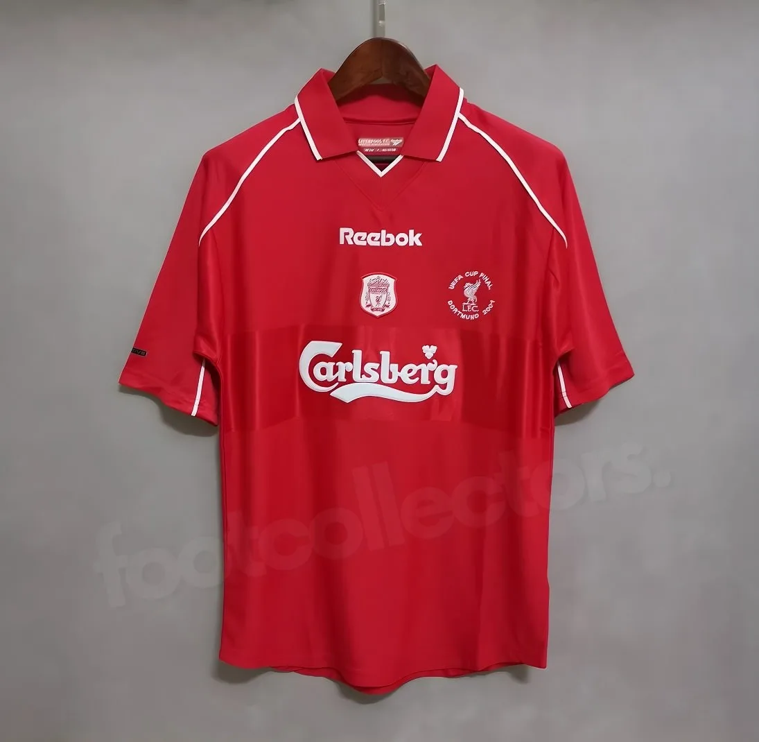 MAILLOT RETRO VINTAGE LIVERPOOL HOME FOWLER 2001-02 (2)
