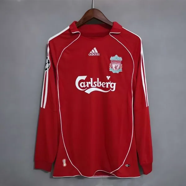 Maillot Liverpool Domicile 2006-2008 Torres Manches Longues
