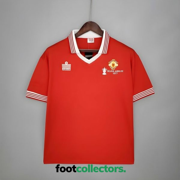 MAILLOT RETRO VINTAGE MANCHESTER UNITED HOME 1977