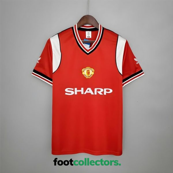 MAILLOT RETRO VINTAGE MANCHESTER UNITED HOME 1985-86