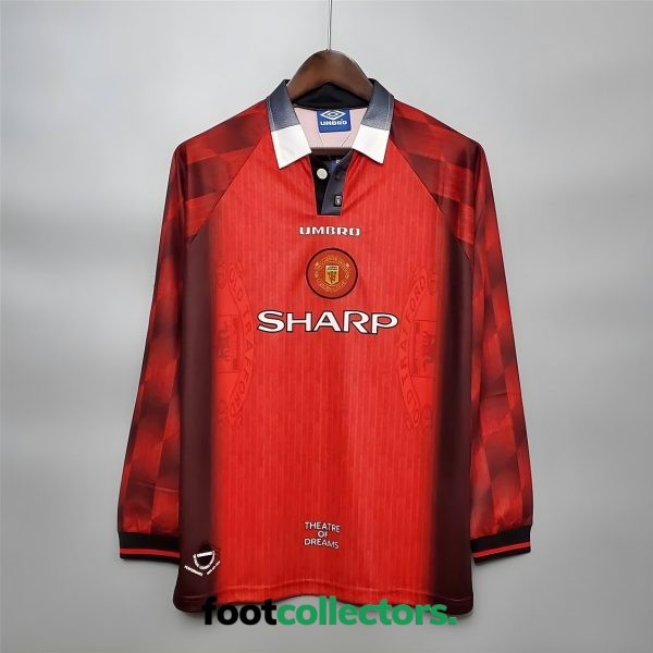 MAILLOT RETRO VINTAGE MANCHESTER UNITED HOME 1996-1997 (1)