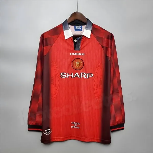 MAILLOT RETRO VINTAGE MANCHESTER UNITED HOME 1996-1997