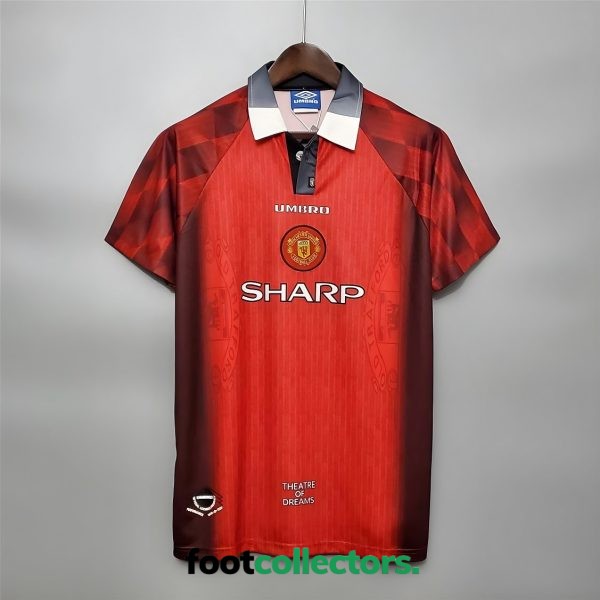 MAILLOT RETRO VINTAGE MANCHESTER UNITED HOME 1996-97 (1)