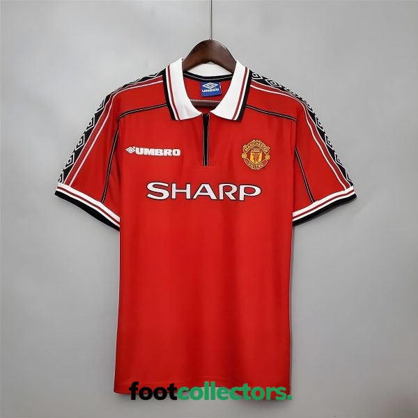 MAILLOT RETRO VINTAGE MANCHESTER UNITED HOME 1998-99 (1)