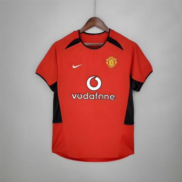 MAILLOT RETRO VINTAGE MANCHESTER UNITED HOME 2002-04