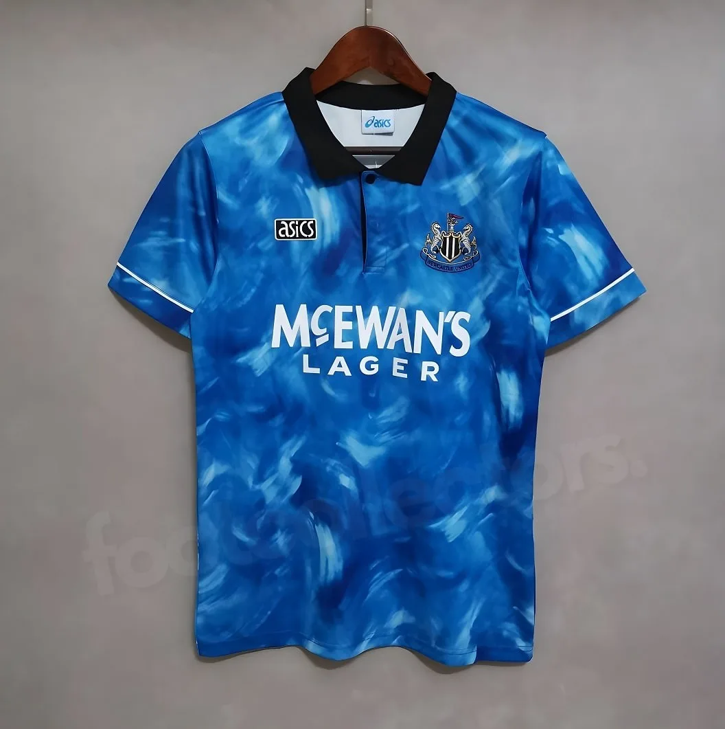 MAILLOT RETRO VINTAGE NEWCASTLE BEARDSLEY 1994-95 (2)