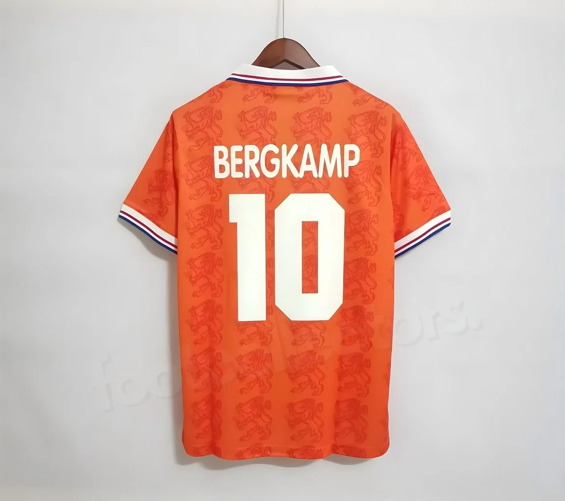 MAILLOT RETRO VINTAGE PAYS BAS BERGKAMP 1995 (1)