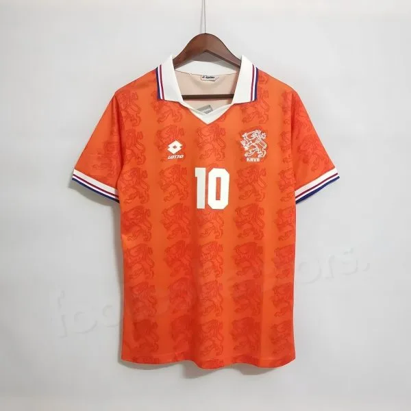 MAILLOT RETRO VINTAGE PAYS BAS BERGKAMP 1995