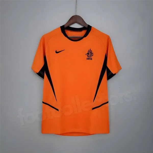 MAILLOT RETRO VINTAGE PAYS BAS HOME 2002