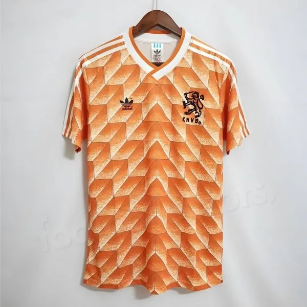 MAILLOT RETRO VINTAGE PAYS BAS VAN BASTEN 1988