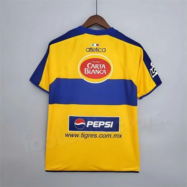 MAILLOT RETRO VINTAGE TIGRES UANL HOME 2001-02