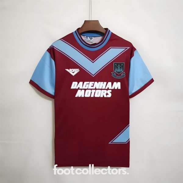 MAILLOT RETRO VINTAGE WEST HAM HOME 1993-95 (1)