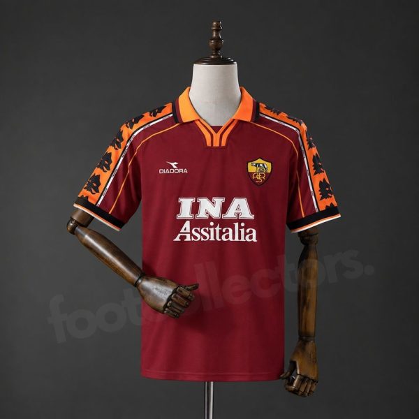 Maillot AS Roma Domicile 1998-1999