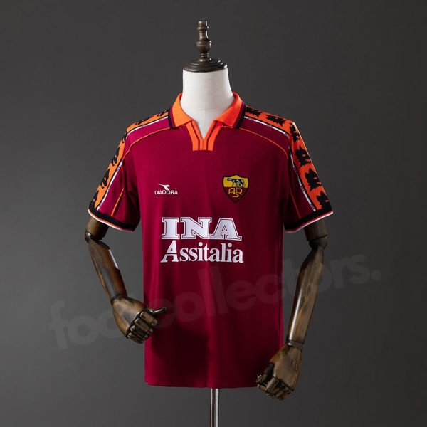 Maillot AS Roma Domicile 1998-1999