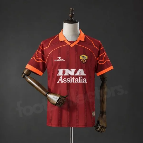 Maillot AS Roma Domicile 1999-2000