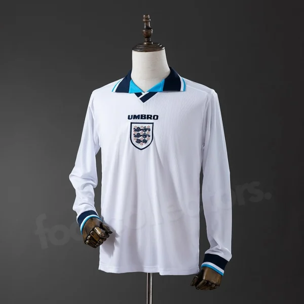 England Home Shirt 1996 Long Sleeve