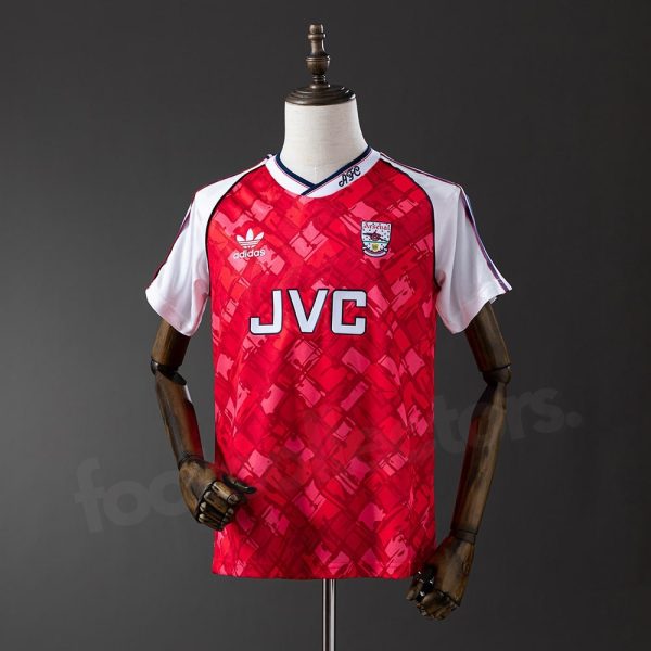 Maillot Arsenal Domicile 1990-1992
