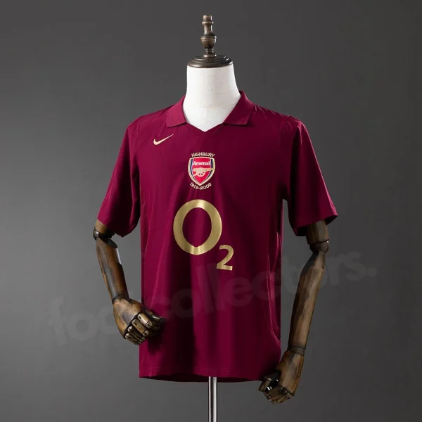 Maillot Arsenal Domicile 2005-2006