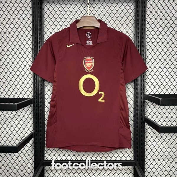 Maillot Arsenal Domicile 2005-2006