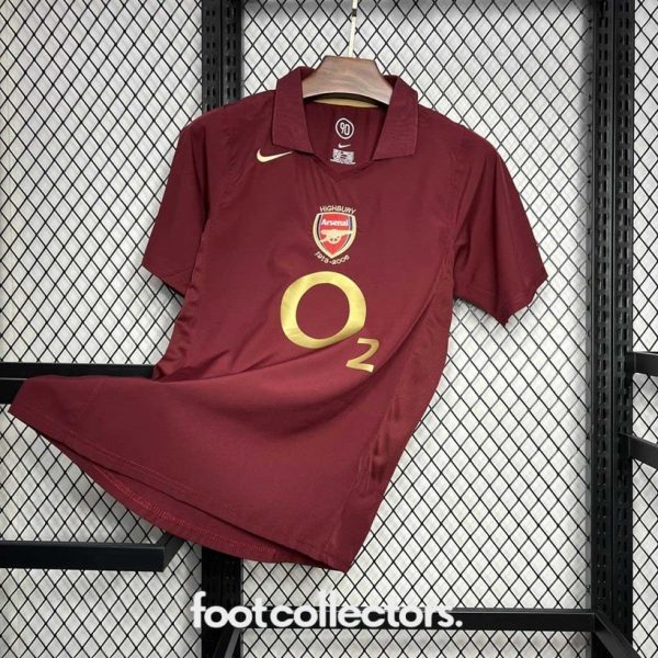 Maillot Arsenal Domicile 2005-2006