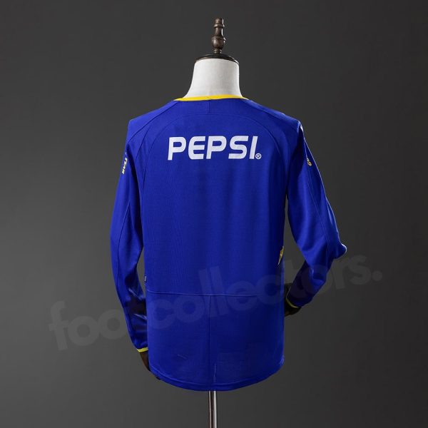 Maillot Boca Junior Domicile 2003-2004 Manches Longues