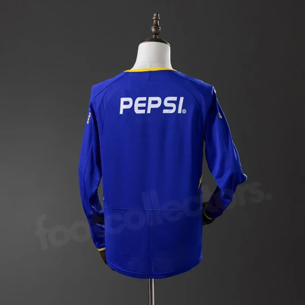 Boca Juniors Home Jersey 2003-2004 Long Sleeves