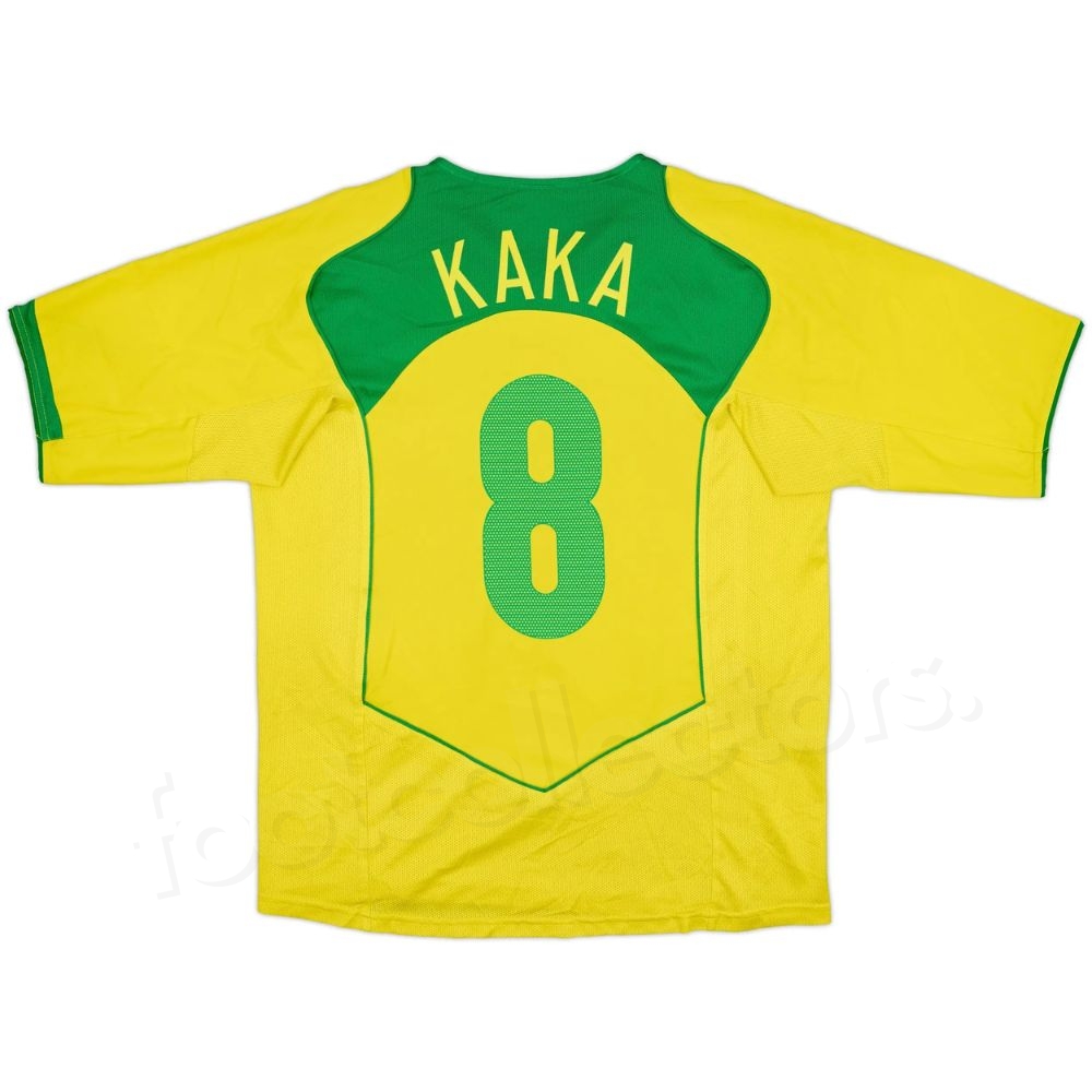 Maillot Bresil Domicile 2004-2006 Kaka