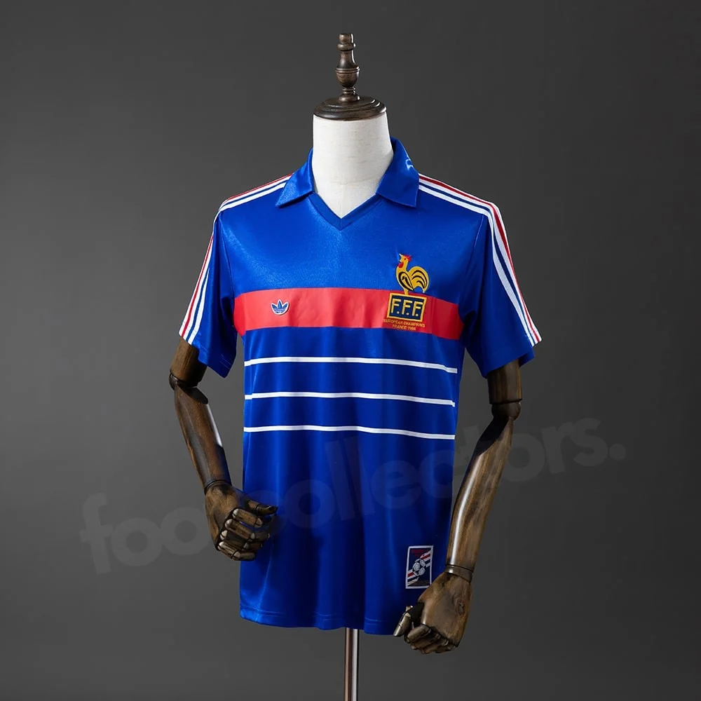 Maillot Equipe de France Domicile 1984 1985(1)
