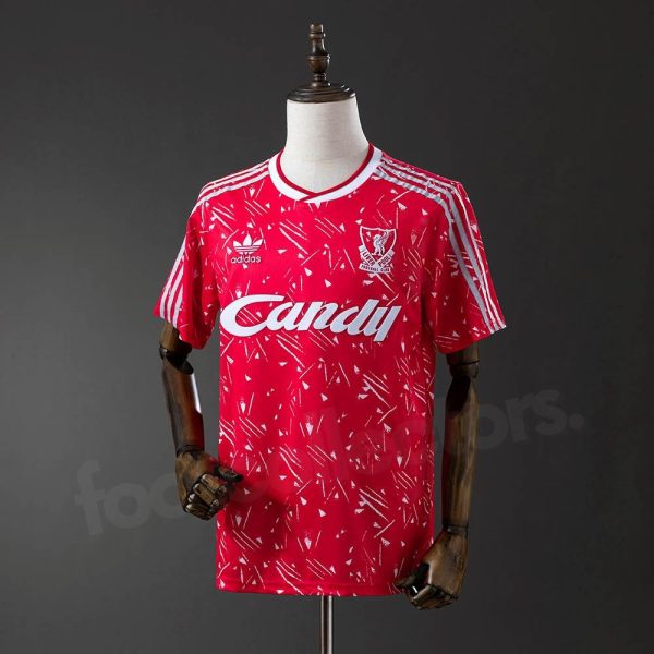 Maillot Liverpool Domicile 1989-1991