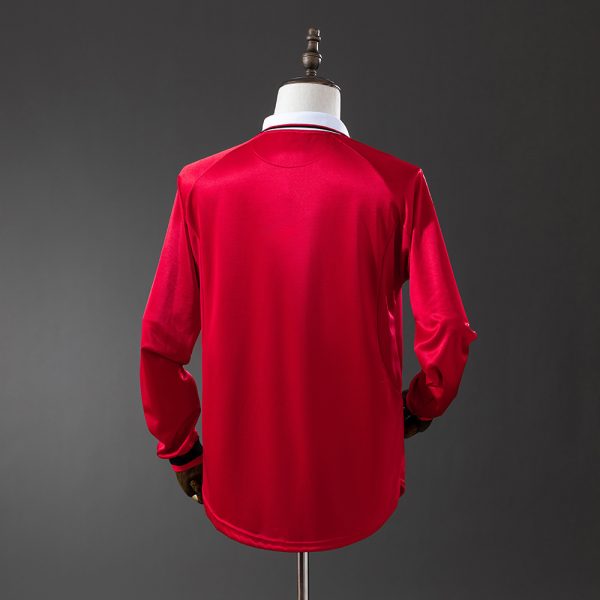 Maillot Manchester United Domicile 1999-2000 Manches Longues
