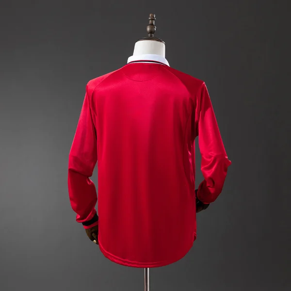 Maillot Manchester United Domicile 1999-2000 Manches Longues