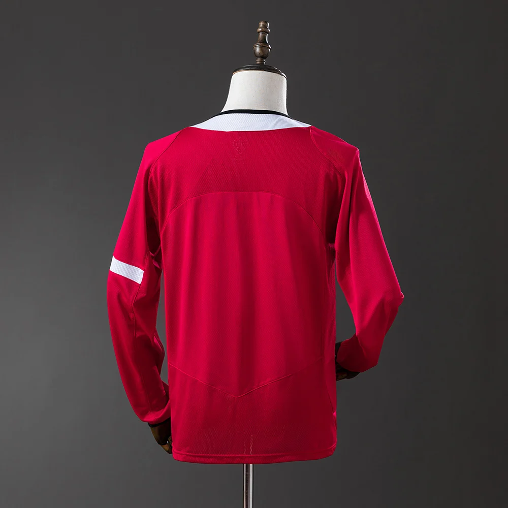 Maillot Manchester United Domicile 2004-2006 Manches Longues (2)