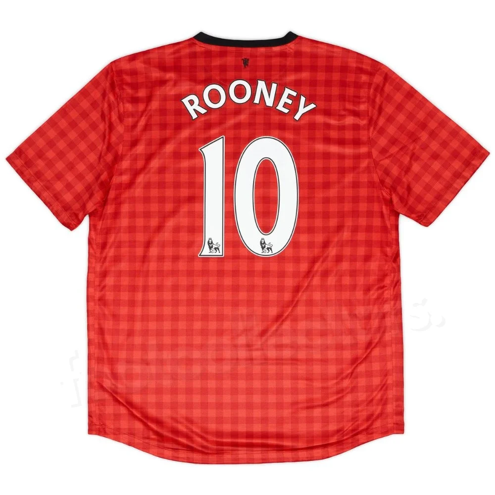 Manchester United Home Jersey 2012-2013 Rooney
