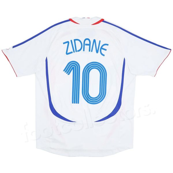 MAILLOT RETRO VINTAGE EQUIPE DE FRANCE ZIDANE 2006