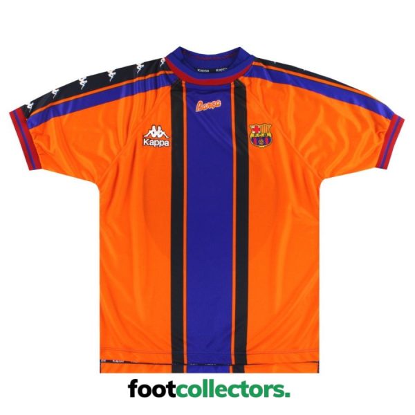 MAILLOT RETRO VINTAGE FC BARCELONE AWAY 1997-98