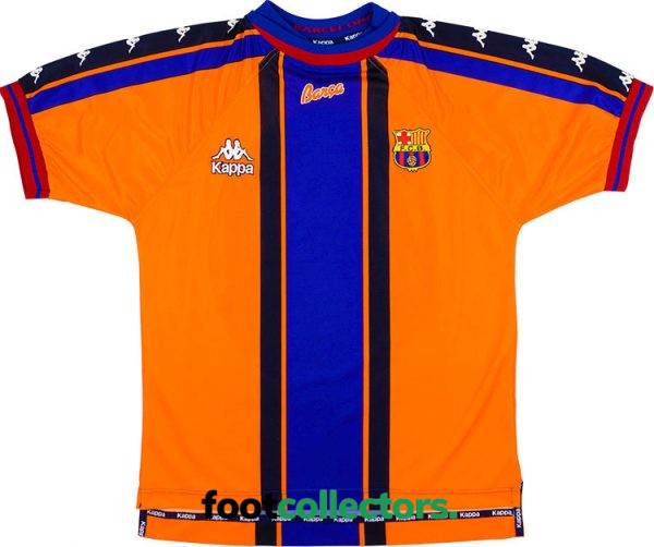 MAILLOT RETRO VINTAGE FC BARCELONE AWAY 1997-98 (1)