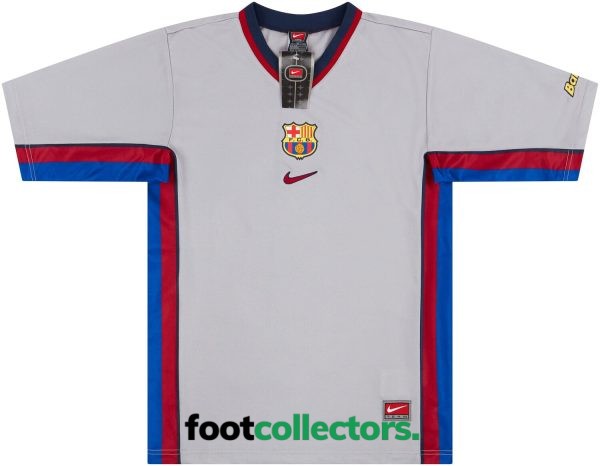 MAILLOT RETRO VINTAGE FC BARCELONE AWAY 1999-00 (1)