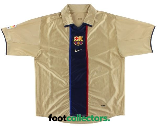 MAILLOT RETRO VINTAGE FC BARCELONE AWAY 2001-02 (1)