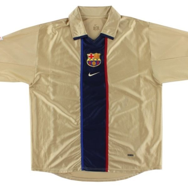 MAILLOT RETRO VINTAGE FC BARCELONE AWAY 2001-03