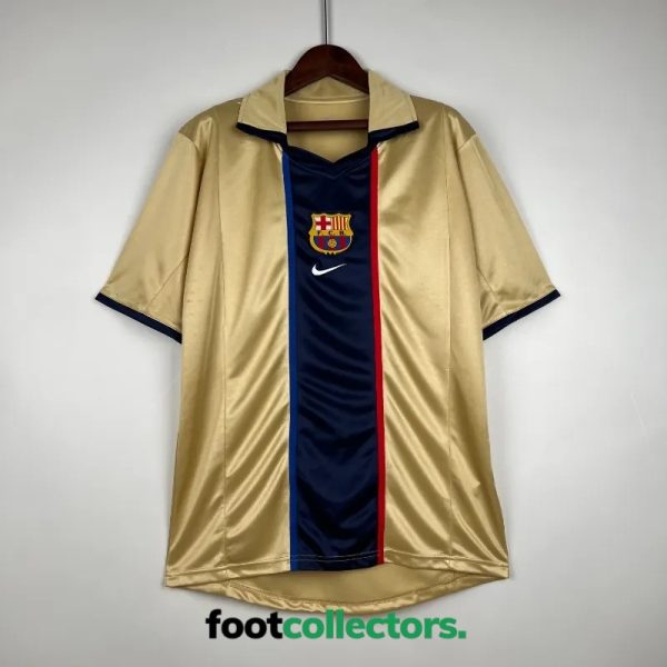 MAILLOT RETRO VINTAGE FC BARCELONE AWAY 2001-03