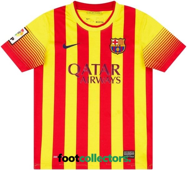 MAILLOT RETRO VINTAGE FC BARCELONE AWAY 2013-14 (1)
