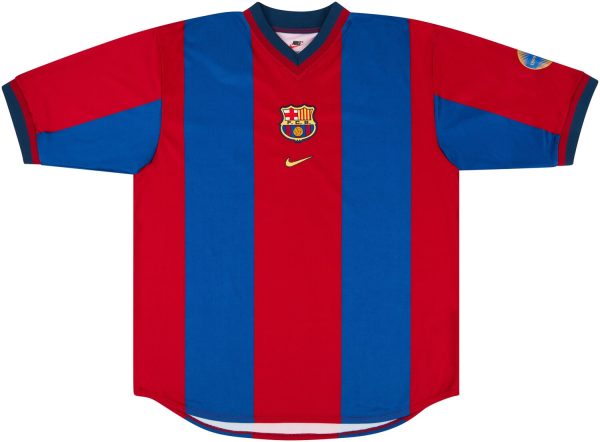 MAILLOT RETRO VINTAGE FC BARCELONE HOME 1998-99 (1)