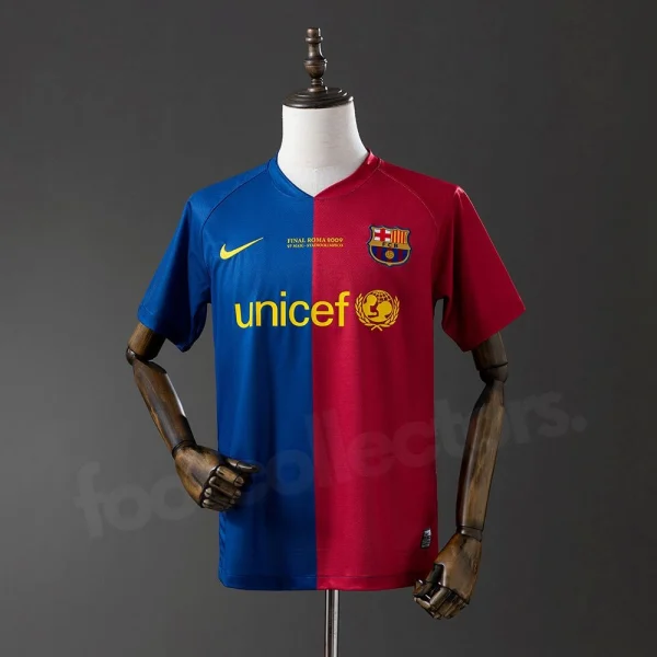 Maillot Barca Domicile Champions League 2008-2009