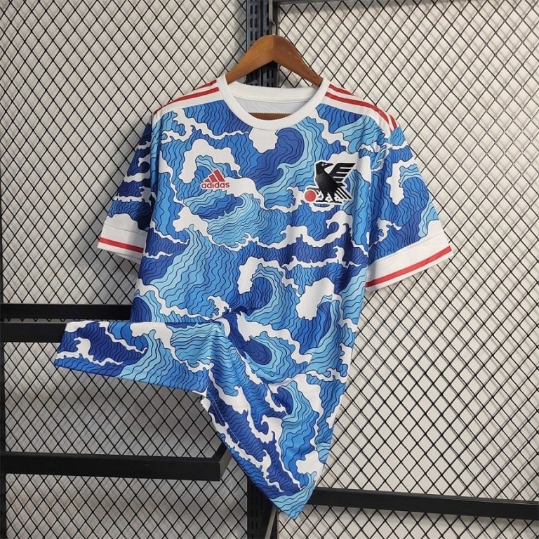 Maillot Japon 2023 bleu édition spéciale