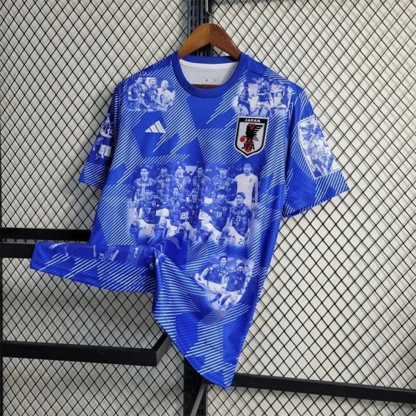 Maillot Japon Edition Speciale Samurai Blue