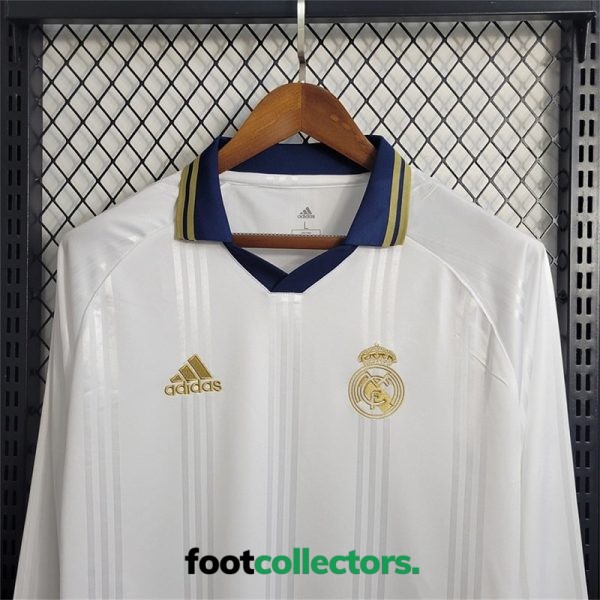 MAILLOT RETRO REAL MADRID TRAINING 2019-20 MANCHES LONGUES (3)