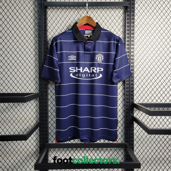MAILLOT RETRO VINTAGE MANCHESTER UNITED AWAY 1999 00 1