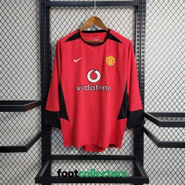 MAILLOT RETRO VINTAGE MANCHESTER UNITED HOME 2002-04 MANCHES LONGUES (1)